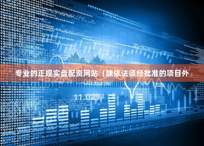 专业的正规实盘配资网站（除依法须经批准的项目外